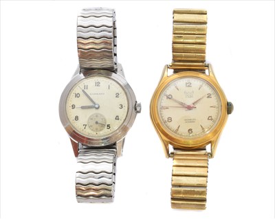 Lot 379 - Two mid 20th century gents wristwatches