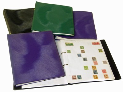 Lot 85 - Worldwide stamp collection in 6 home-made albums, mint and used