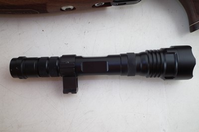 Lot 164 - Daystate MK4 air rifle with Hawke Scope and case