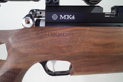 Lot 164 - Daystate MK4 air rifle with Hawke Scope and case