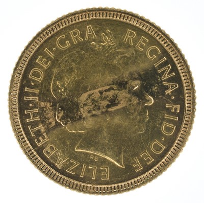 Lot 132 - Queen Elizabeth II, Half-Sovereign, 2000, BU.