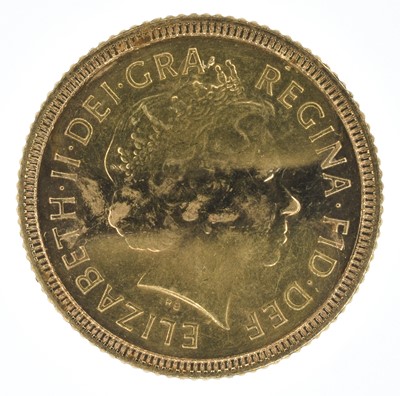 Lot 135 - Queen Elizabeth II, Half-Sovereign, 2000, BU.