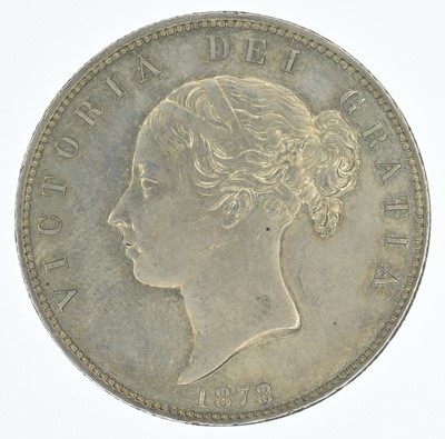 Lot 151 - Queen Victoria, Halfcrown, 1878, EF.