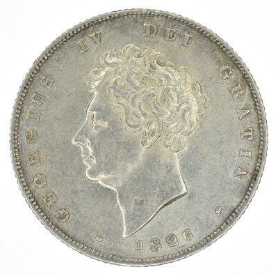 Lot 57 - King George IV, Shilling, 1826, gEF.