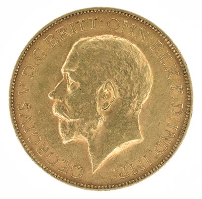 Lot 112 - King George V, Sovereign, 1925, Pretoria Mint, VF.