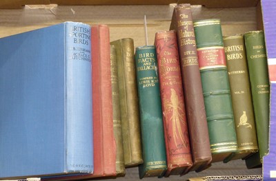 Lot 29 - Ten antiquarian bird books to include