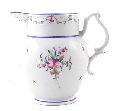 Lot 78 - Newhall jug circa 1800 pattern 241 monogrammed.
