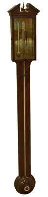 Lot 72 - Frances Saltery, London, stick barometer