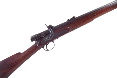 Lot 78 - Calisher and Terry capping breach loading carbine.