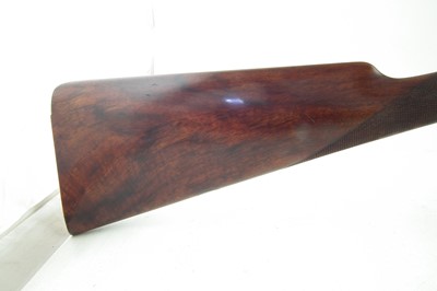 Lot 107 - William Evan 12 bore side by side shot gun 11178 with case