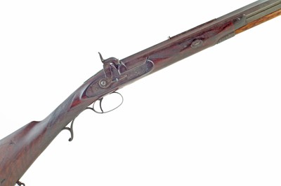 Lot 80 - Redman percussion sporting rifle 19008