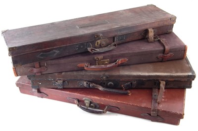 Lot 190 - Four empty gun cases.