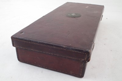 Lot 191 - Leather revolver case