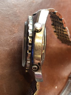 Lot 266 - A gents stainless steel 'Jo Siffert' Heuer Autavia wristwatch, circa 1970