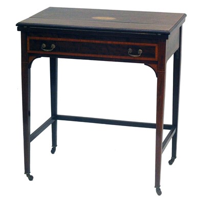 Lot 173 - Edwardian mahogany ladies writing desk.