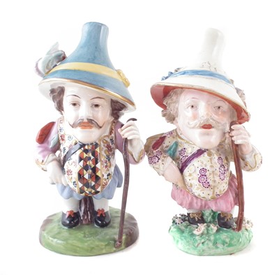 Lot 106 - Derby Mansion House dwarf and one other