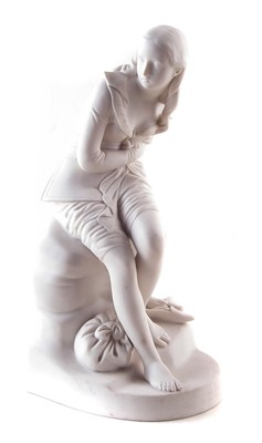 Lot 102 - Minton parian figure of Dorothea.