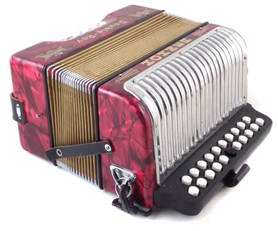 Lot 46 - Hohner Double Ray accordion.
