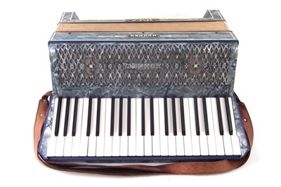 Lot 53 - Hohner Verdi III piano accordion in case.
