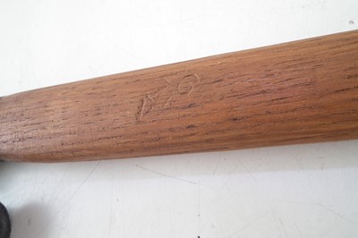 Lot 259 - British Army entrenching tool handle and bayonet