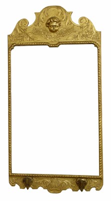 Lot 413 - Late 18th-century gesso wall mirror