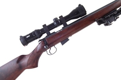 Lot 54 - CZ American .177HMR bolt action rifle with Meopta 3-9x44 scope
