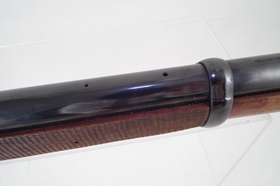 Lot 55 - Parker Hale .451 two band volunteer Enfield percussion rifle.