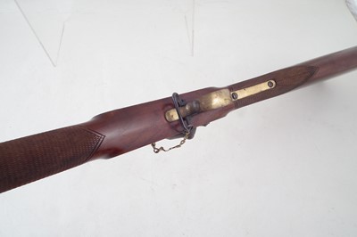 Lot 55 - Parker Hale .451 two band volunteer Enfield percussion rifle.