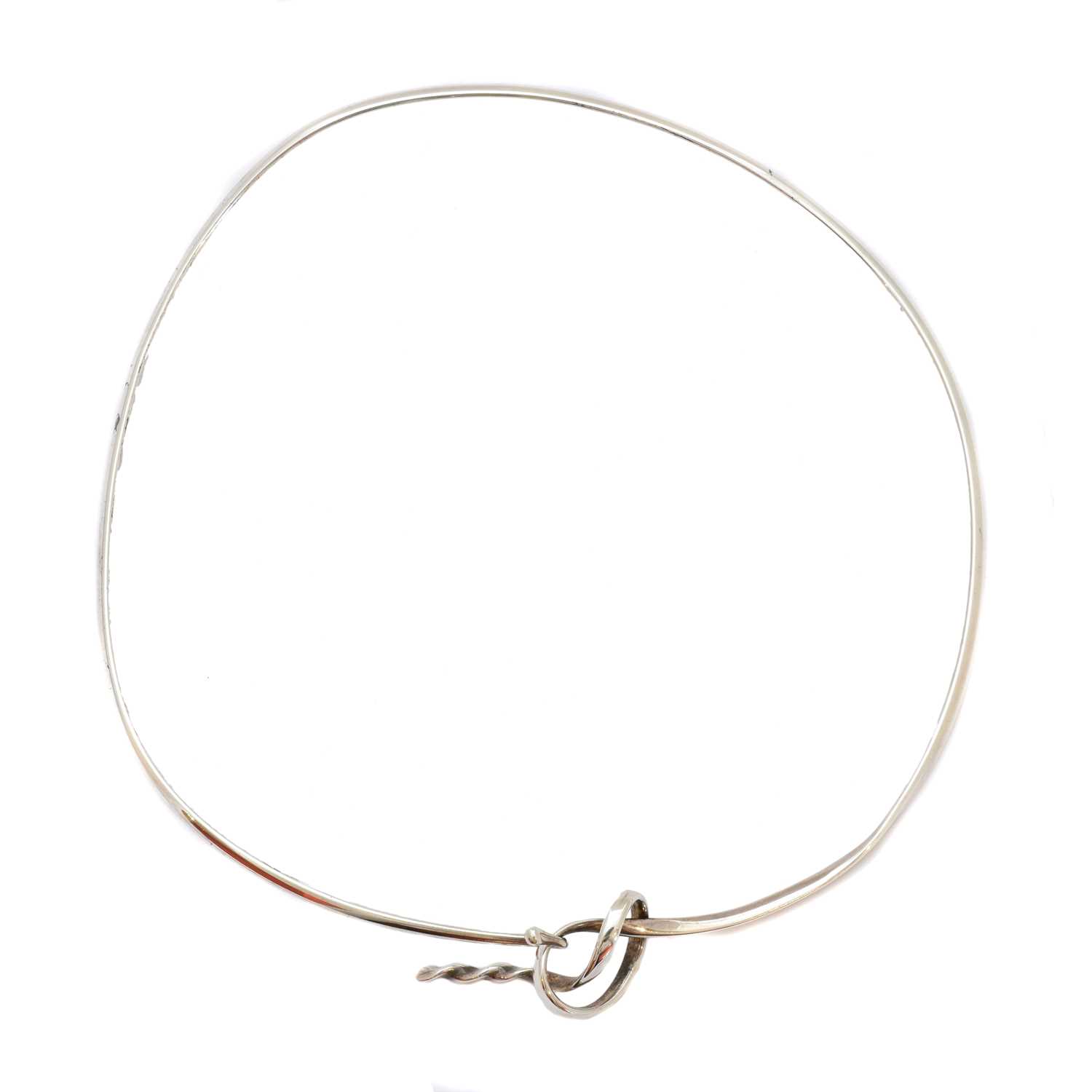 Lot 59 - A Georg Jensen 'Forget me Knot' collar, no. 241