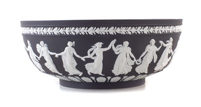 Lot 290 - Wedgwood black jasper dip bowl