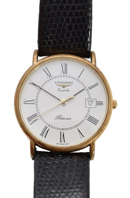 Lot 268 - A Longines Presence quartz watch