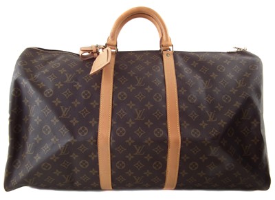 Lot 73 - A Louis Vuitton monogram Keepall 60 luggage bag