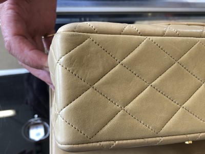 Lot 48 - A rare Chanel medium double flap handbag