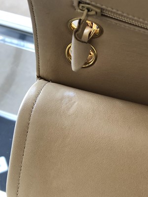 Lot 48 - A rare Chanel medium double flap handbag