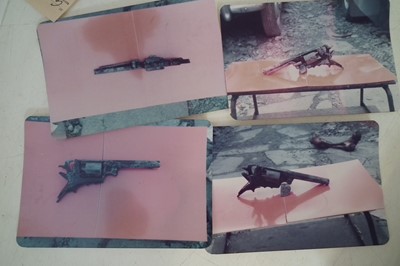 Lot 5 - Relic Adams revolver and one other replica