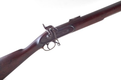 Lot 84 - Fred Barnes sea service pattern .758 calibre rifle