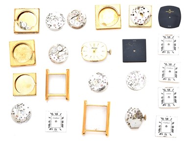 Lot 289 - A selection of watch parts