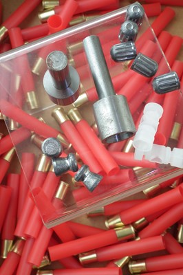Lot 187 - .410 reloading tools and slugs