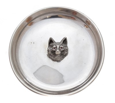 Lot 191 - An Edward VII silver trinket dish