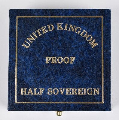 Lot 89 - 1989 Royal Mint, Proof Half-Sovereign, 500th Anniversary Edition.