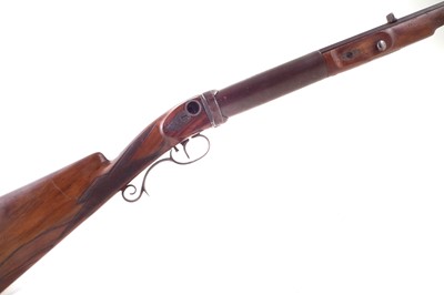 Lot 148 - 19th century Crank handle German / American air gun