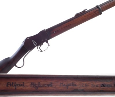 Lot 50 - Martini Henry .577 / 450 MkII volunteer rifle