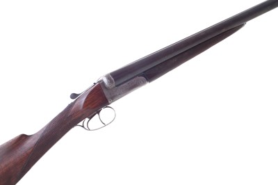 Lot 112 - Belgian 12 bore side by side shotgun