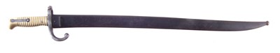 Lot 382 - Chassepot M1886 bayonet and scabbard