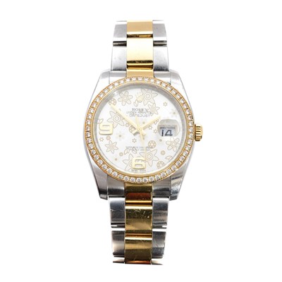 Lot 262A - A steel and gold Rolex Oyster Perpetual Datejust wristwatch