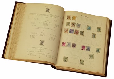 Lot 73 - Imperial Album 8th Edition 1897 including GB QV 1d Black