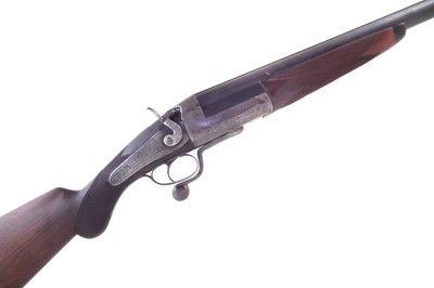 Lot 89 - Sanders 10 bore single barrel shotgun 3" chamber with ammunition and accessories