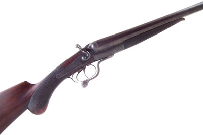 Lot 91 - Bonehill 12 bore side by side hammer gun