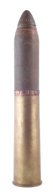 Lot 215 - 18 pounder artillery shell dated 1916
