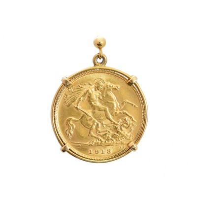 Lot 72 - A George V half sovereign